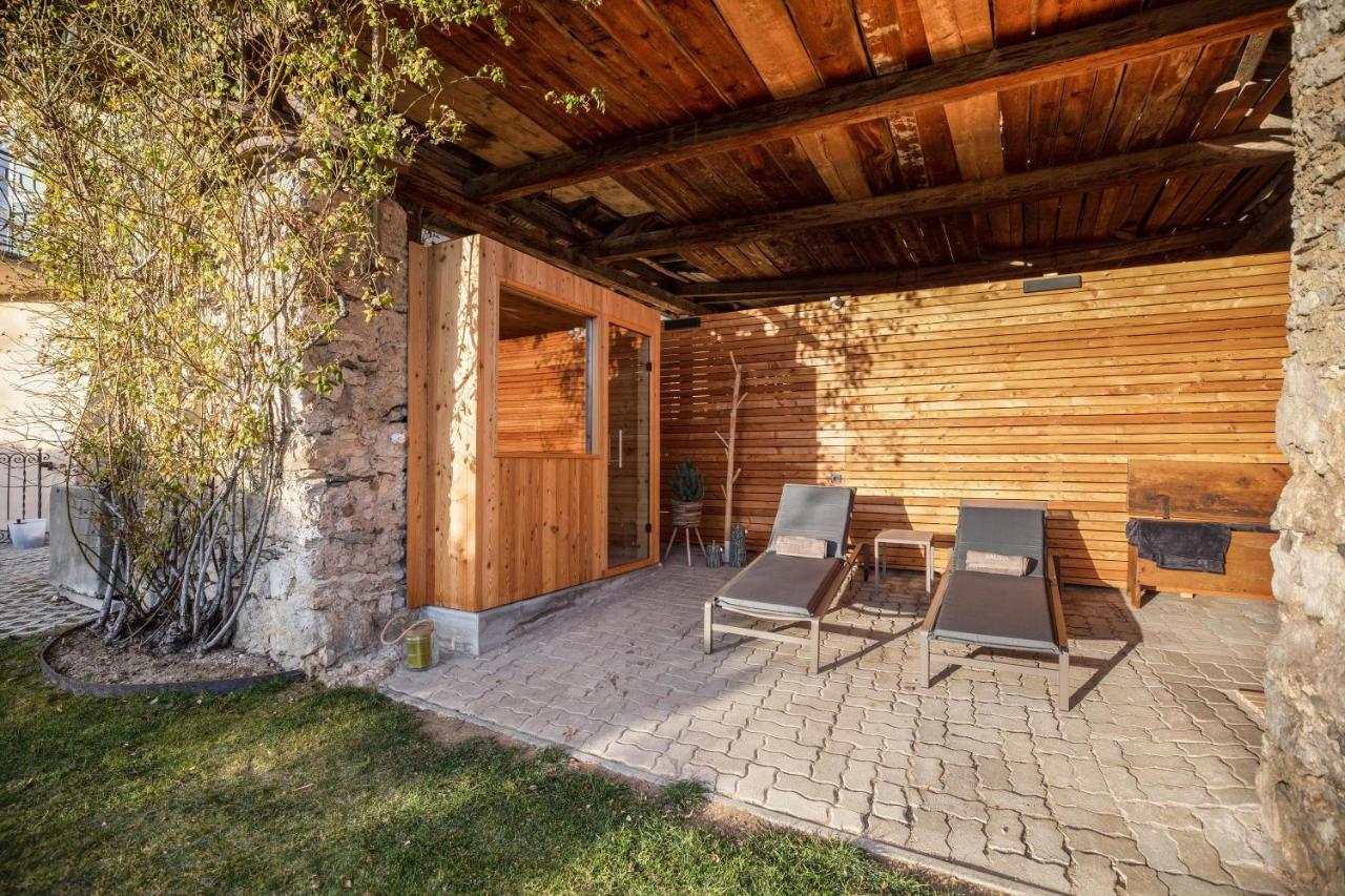 Brantenhof Ferienwohnung Vinea Cortaccia Zewnętrze zdjęcie